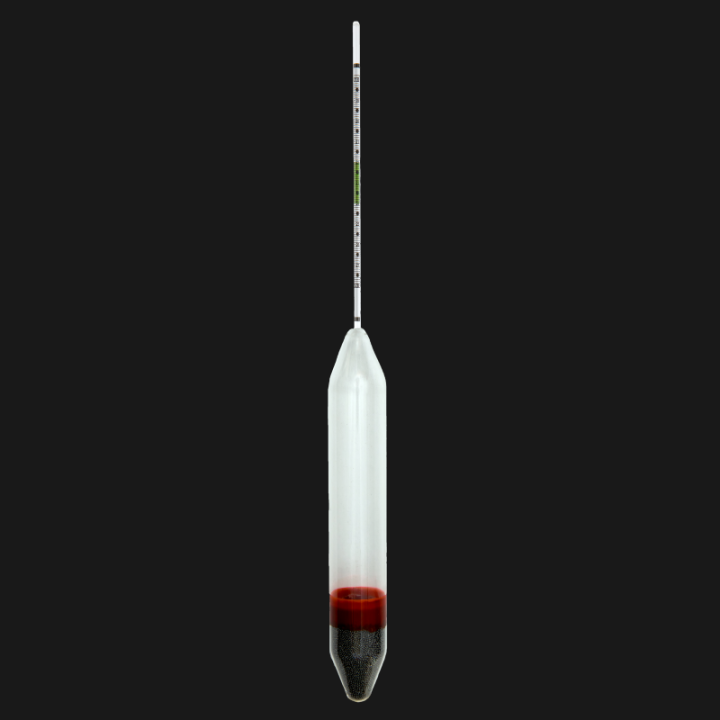 Grotech Precision Hydrometer - 350mm + Graduated Cylinder