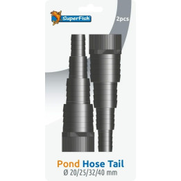 SUPERFISH POND HOSE TAIL Ø20/25/32/40MM 2 PCS