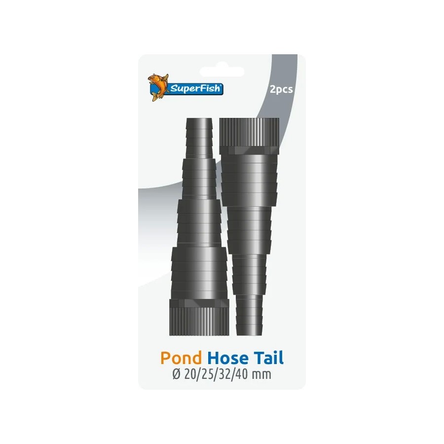 SUPERFISH POND HOSE TAIL Ø20/25/32/40MM 2 PCS