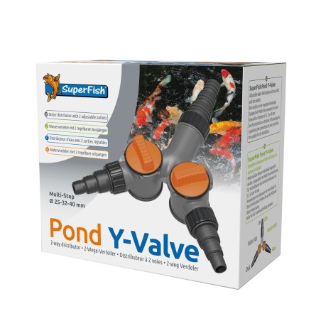 SUPERFISH POND Y VALVE 25-32-40 MM