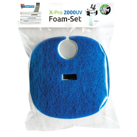 SUPERFISH X PRO 2000 UV FOAM SET 3X