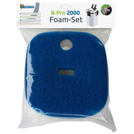 SUPERFISH X PRO 2000 FOAM SET 3X.