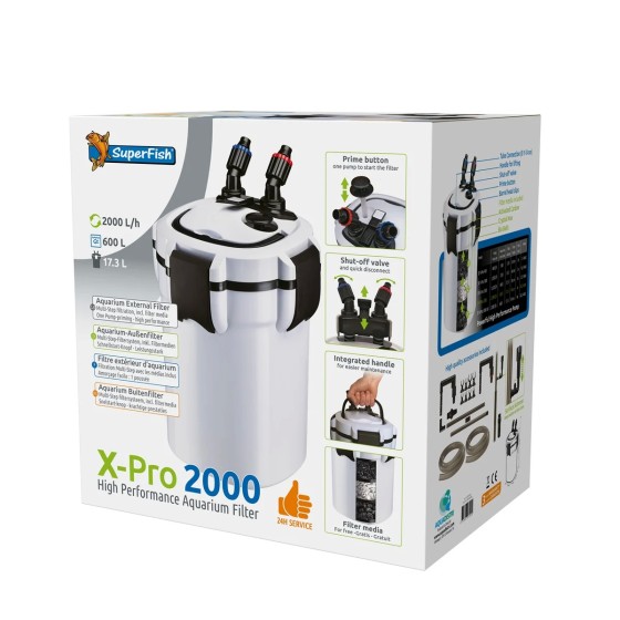 SUPERFISH X PRO 2000 - 600L