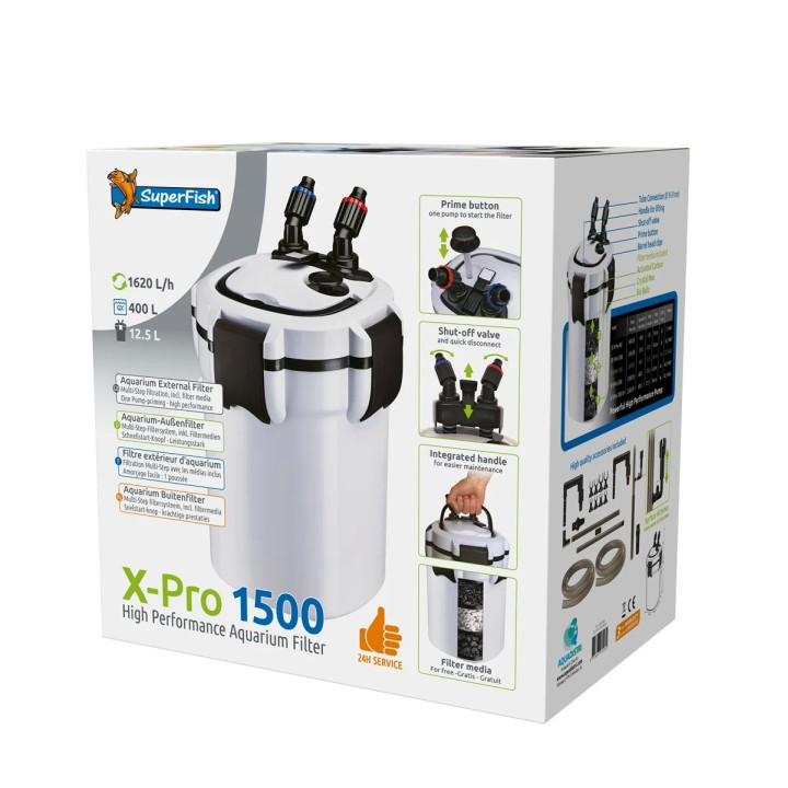 SUPERFISH X PRO 1500 - 400L
