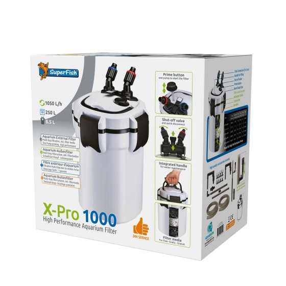 SUPERFISH X PRO 1000 - 250L