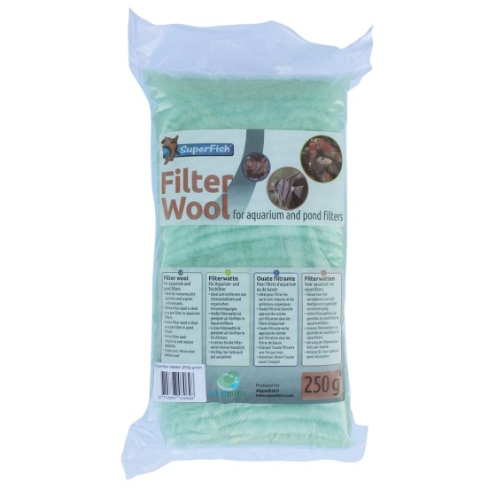 SUPERFISH FILTER COTTON COARSEGREEN *