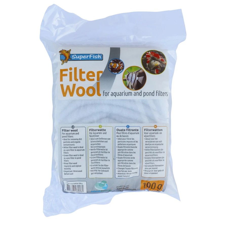 SUPERFISH FILTER COTTON WHITE *