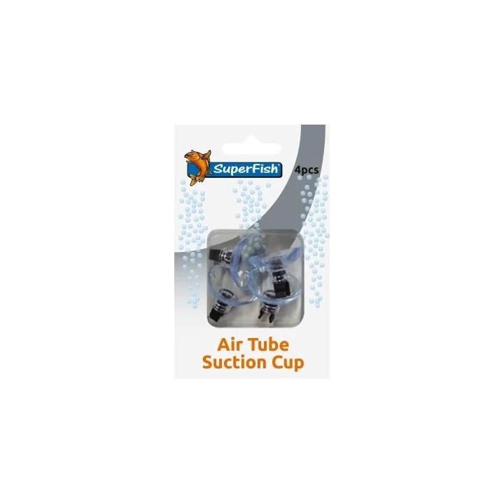 SUPERFISH AIR TUBE SUCTION CUP 4X
