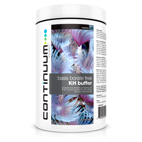 Continuum Aquatics Basis BF Borate Free Reef Building Buffer *