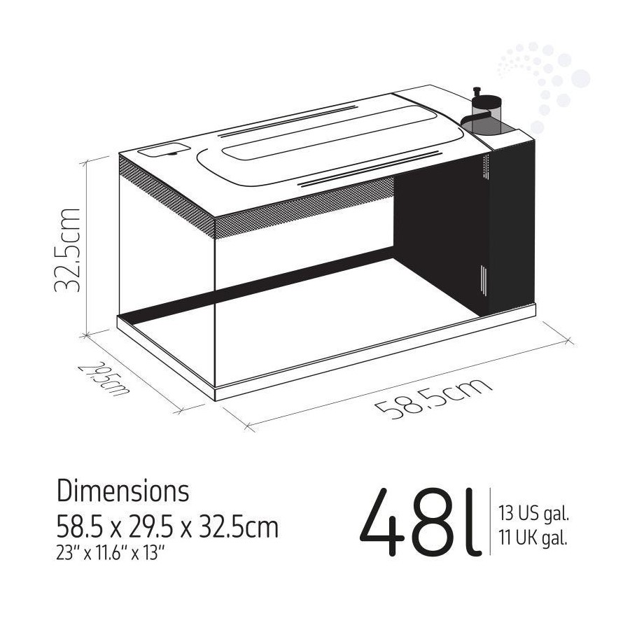 TMC First Wave Aquarium Set - 48L