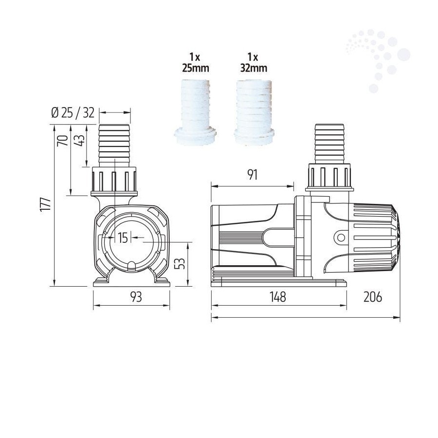 TMC Reef Pump 10000 DC