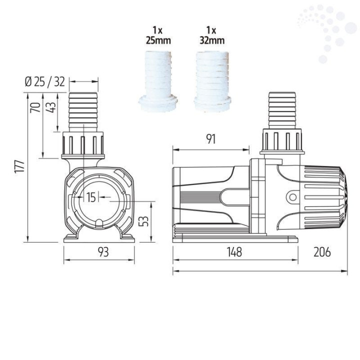 TMC Reef Pump 10000 DC