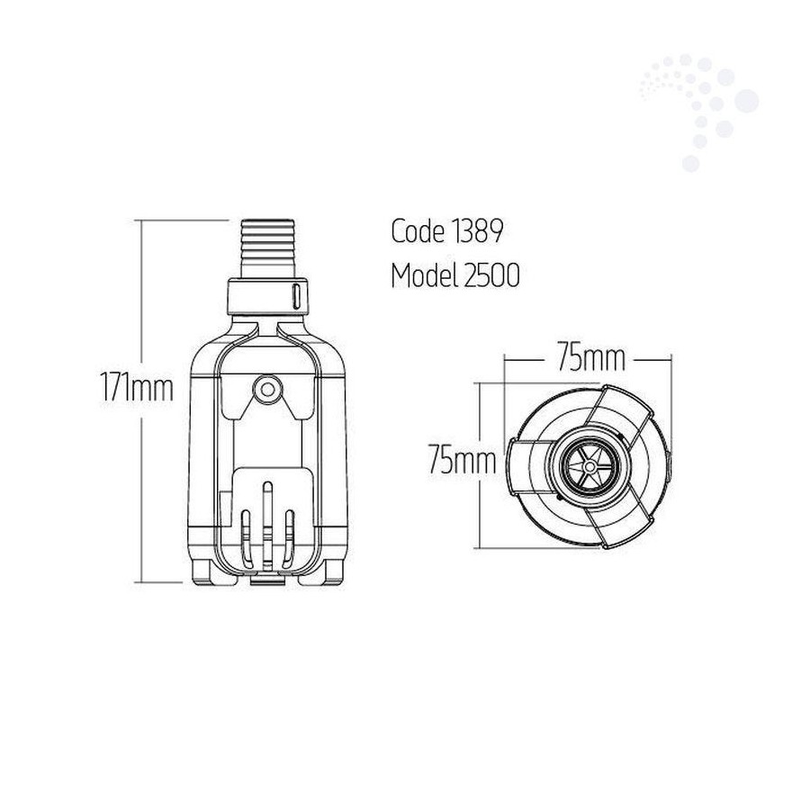TMC Reef Pump Compact 2500 DC