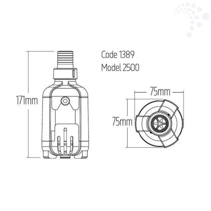 TMC Reef Pump Compact 2500 DC