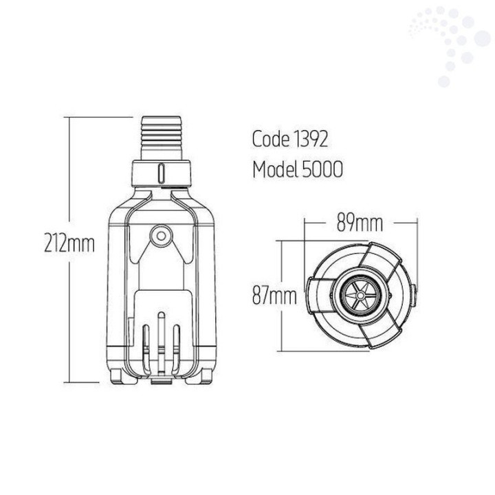TMC Reef Pump Compact 5000 DC