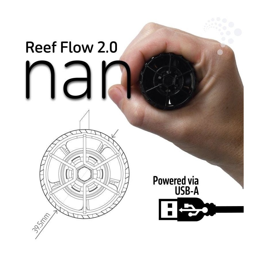 TMC Reef Flow 2.0 1000nano 5v DC Wavemaker Pump