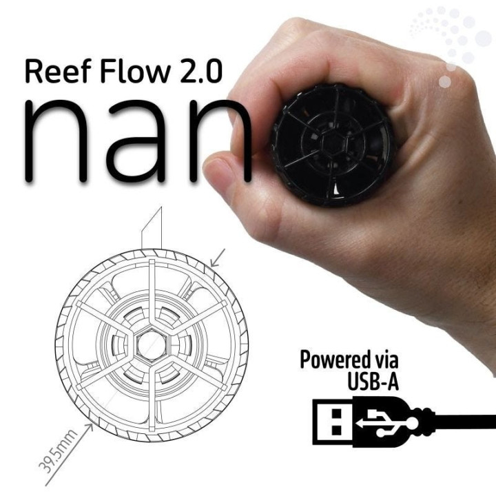 TMC Reef Flow 2.0 1000nano 5v DC Wavemaker Pump