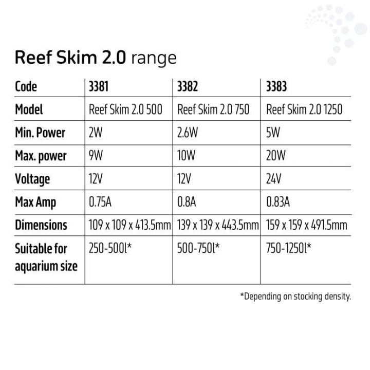 TMC Reef Skim 2.0 750 DC valkuaisainevaahdotin