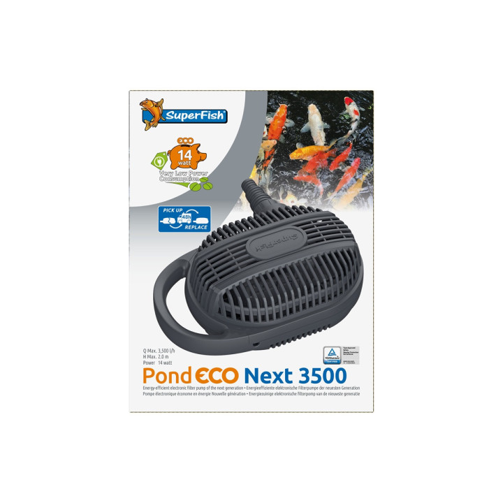 SUPERFISH POND ECO NEXT 3500-14W lampipumppu