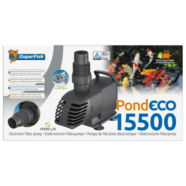 SUPERFISH POND ECO 15.500-130W lampipumppu