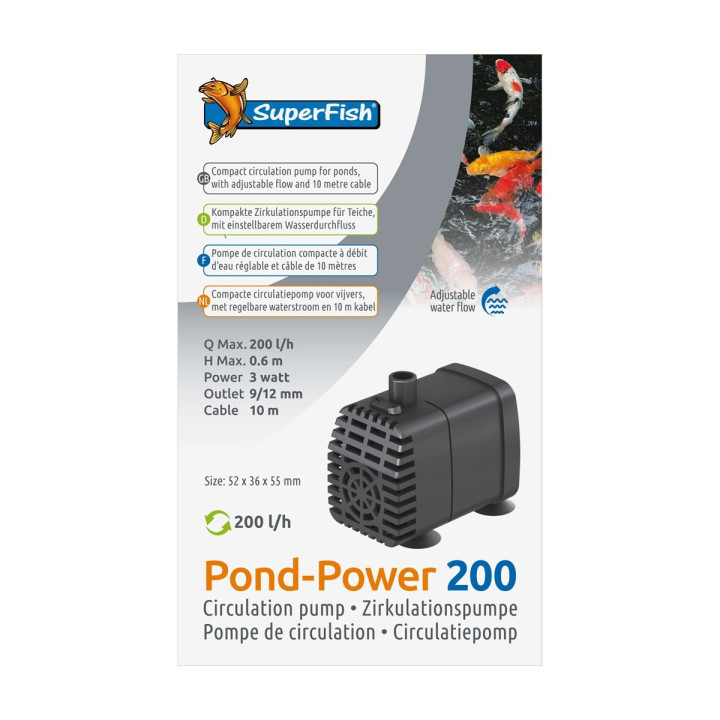 SUPERFISH PONDPOWER 200 pump