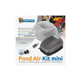 Superfish Pond Aeration Set Mini pieni ja helppo ilmastussarja lammen kevyeseen hapetukseen.