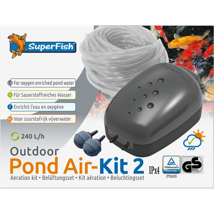 SUPERFISH POND AIR KIT 2 ilmastin