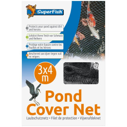 SUPERFISH POND COVER NET 3X4 MTR + 10 PINS