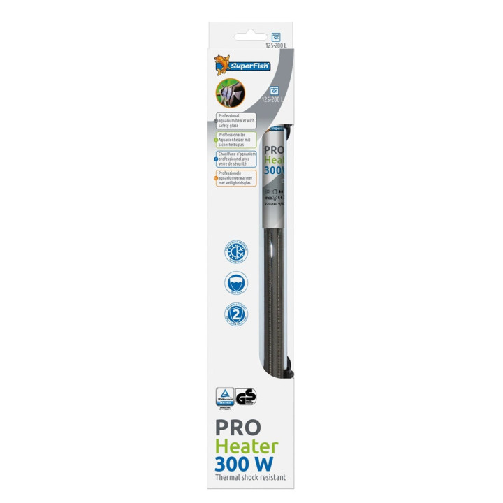 SUPERFISH PRO HEATER 300W 125-200L (35CM)