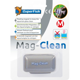 SuperFish Mag Clean Middle – Kelluva magneettipuhdistin akvaarion lasille