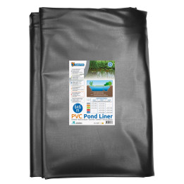 Superfish Pond Liner 6 × 6 m kestävä ja joustava lampimuovi suurten puutarhalampien rakentamiseen.