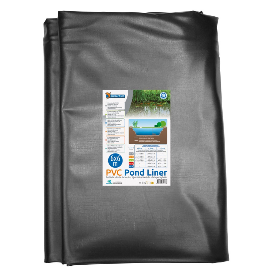 SUPERFISH POND LINER 6X6 M