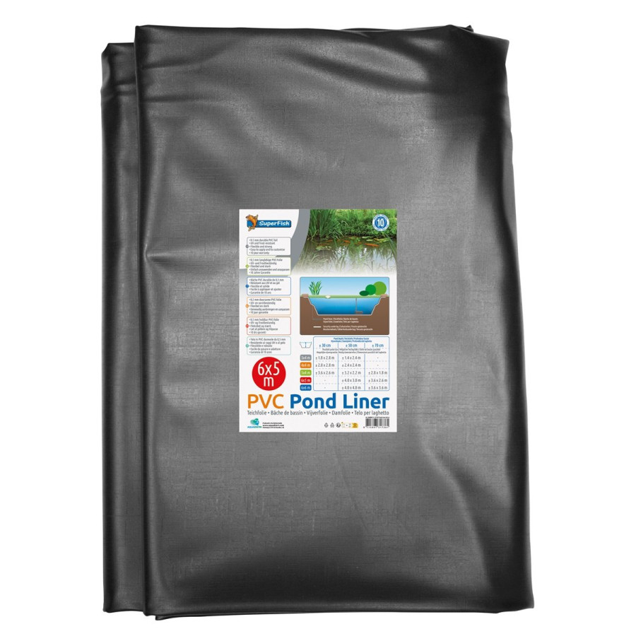 SUPERFISH POND LINER 6X5 M