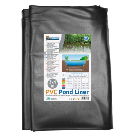 SUPERFISH POND LINER 3X4 M