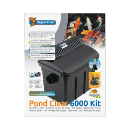 SUPERFISH PONDCLEAR KIT 6000 lammen suodatin