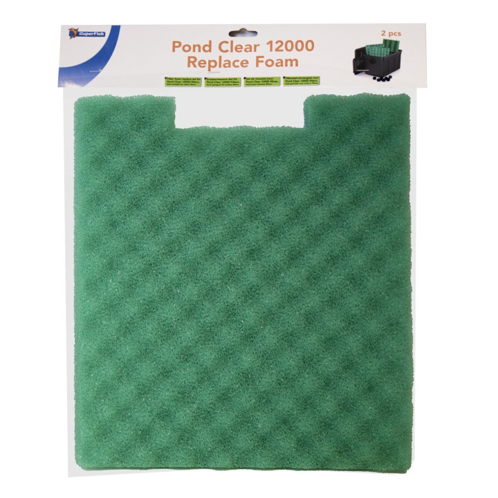 SUPERFISH PONDCLEAR 12000 FOAM 2 PCS