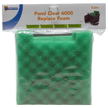 SUPERFISH PONDCLEAR 3000 FOAM 3 PCS