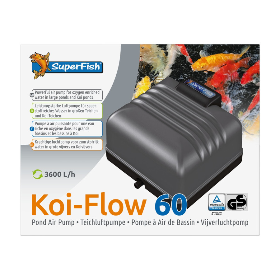 SUPERFISH KOI FLOW 60 air pump