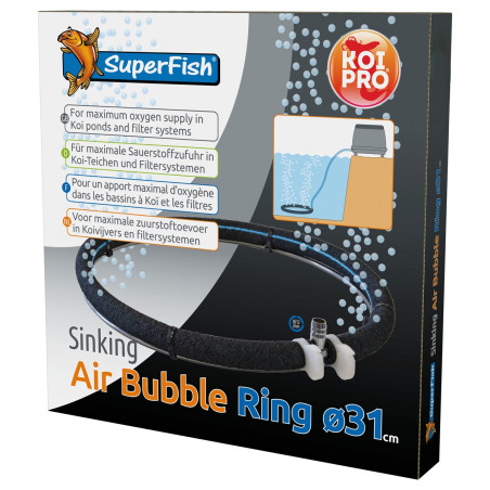 KOI PRO SINKING AIR BUBBLE RING Ø 31CM