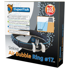 KOI PRO SINKING AIR BUBBLE RING Ø 17CM