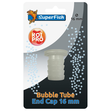 KOI PRO BUBBLE TUBE END CAP 16 MM