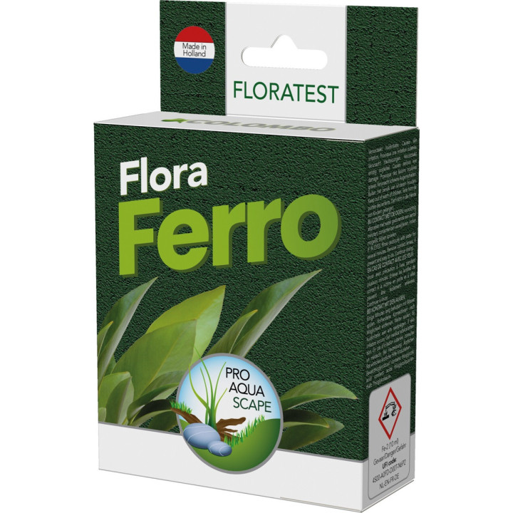 COLOMBO FLORA FERRO TEST rautapitoisuus