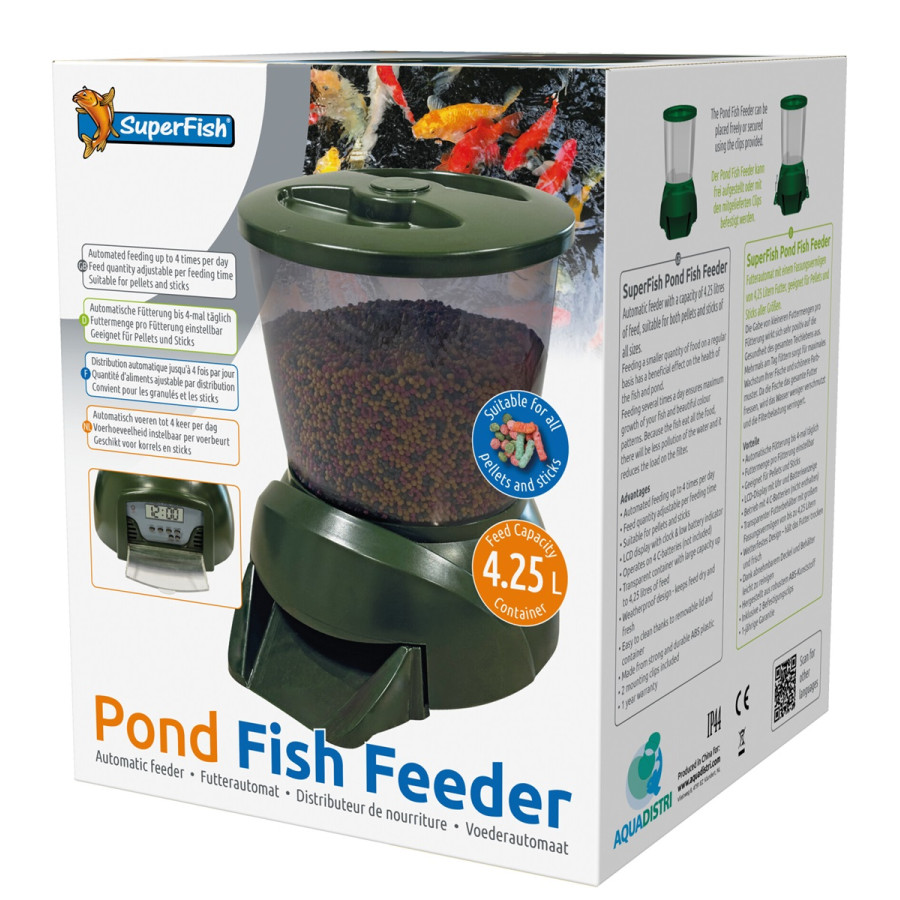 SUPERFISH POND FISH FEEDER automaattiruokkija