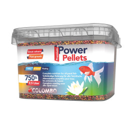 COLOMBO POWER PELLET premium‑luokan kelluva pellettiruoka kaikille lammikkokaloille