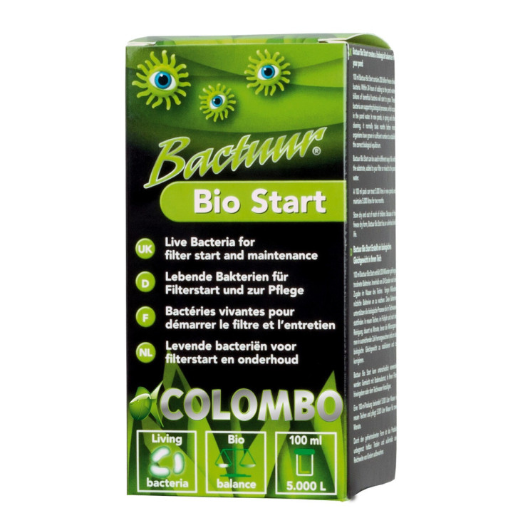 COLOMBO BACTUUR BIO START 100ML bakteerivalmistus lammen käynnistämiseen
