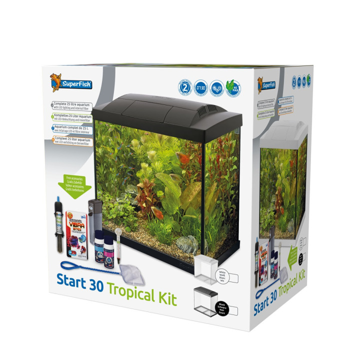 SUPERFISH START 30 TROPICAL KIT BLACK