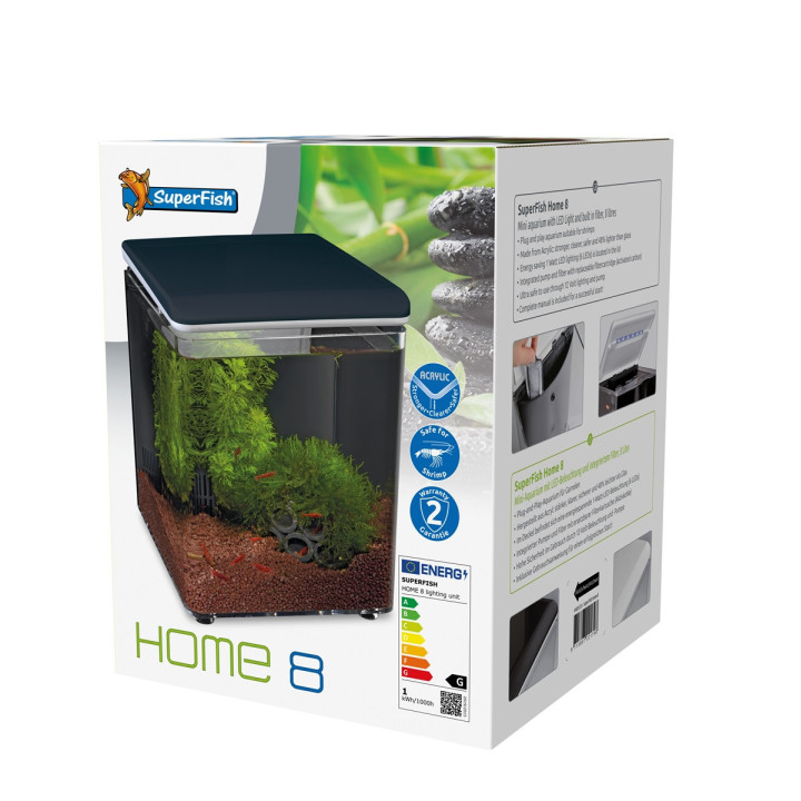 SUPERFISH HOME 8 AQUARIUM * - SuperFish