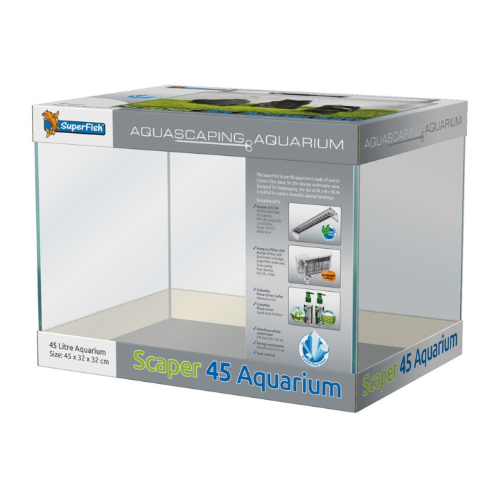 SUPERFISH SCAPER 45 aquascaping akvaario