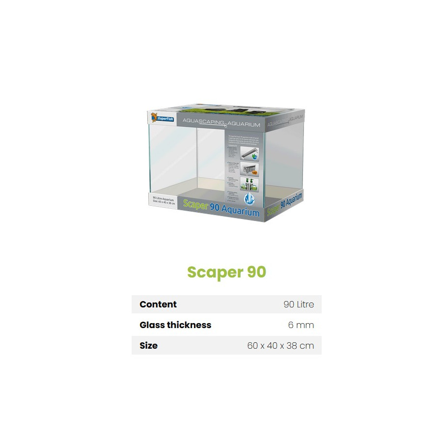 SUPERFISH SCAPER 90 Aquascaping aquarium