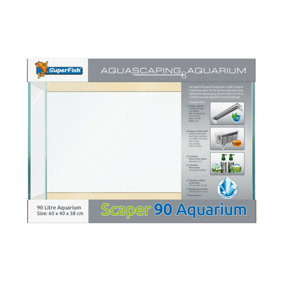 SUPERFISH SCAPER 90 Aquascaping aquarium